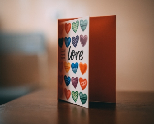 valentine-card-standing-on-table